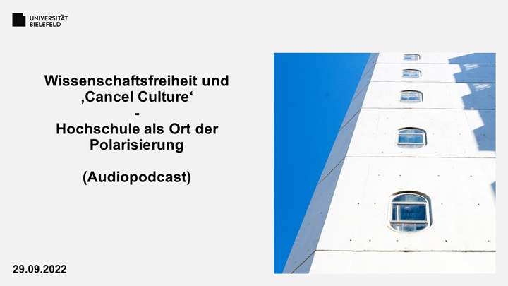 Polarisierte Welten Podcast Wissenschaftliche Freiheit und Cancel Culture